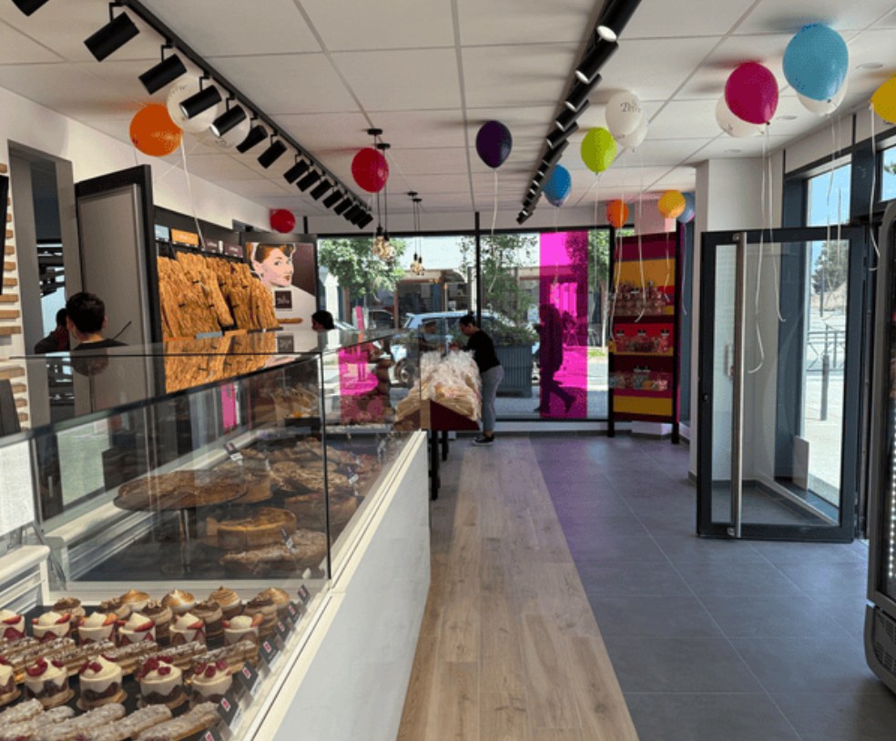 Espace de vente de la boulangerie