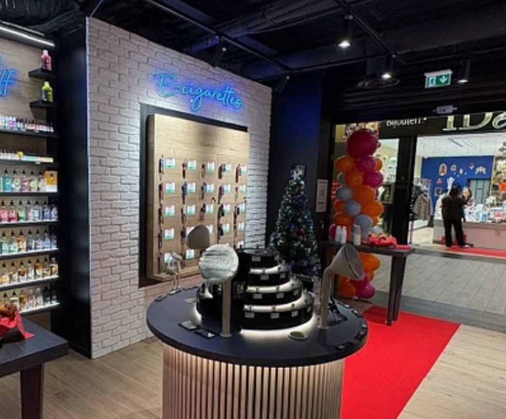 Comptoir de la boutique CIGUSTO